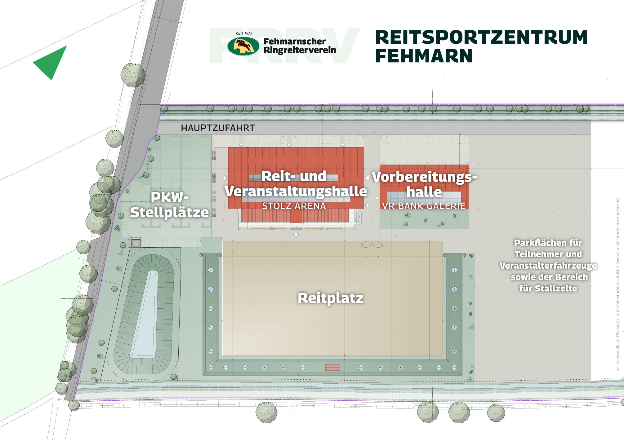 Lageplan Reitsportzentrum Fehmarn Lageplan Reitsportzentrum Fehmarn
