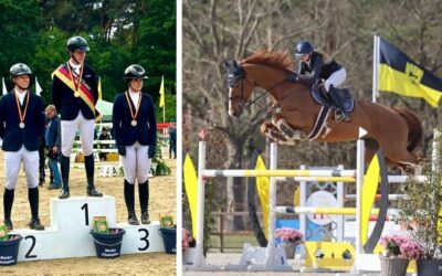 Mathies Rüder in Erfolgsspur mit Silbermedaille beim Preis der Besten und Siegen in Deutschland Pokal Qualifikation / Erster S-Sieg und S* Platzierung für Tomma Thiesen