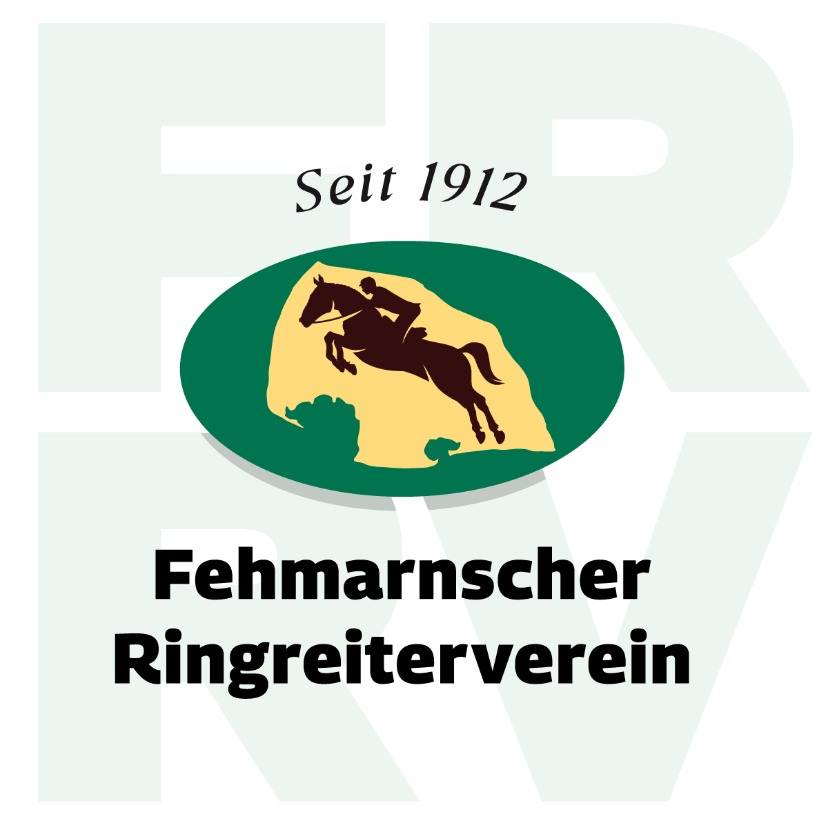 Logo des Fehmarnschen Ringreitervereins (FRRV)